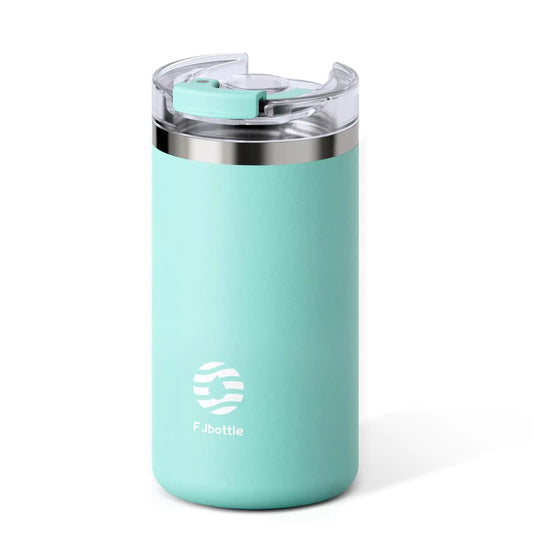 Fjbottle Insulated Coffee Mug With Lid 16 oz Leakproof Travel Mug