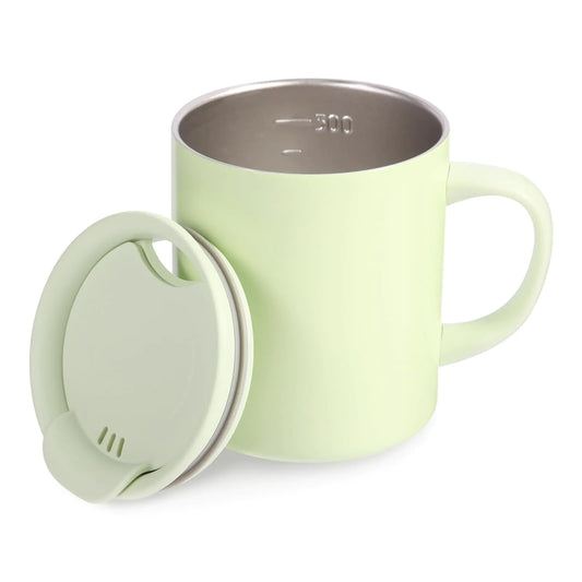 Travel mug- Insulated Camping Mug with Lid Double Wall Stainless Steel