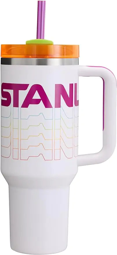 Stanley Tumbler H2.0 FlowState Stainless Steel Vacuum Insulated Tumbler with Lid and Straw